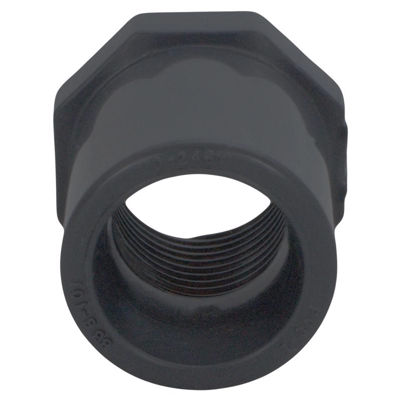 Charlotte Pipe Schedule 80 3/4 in. Spigot X 1/2 in. D FPT PVC Reducing Bushing