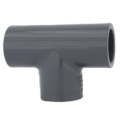 Charlotte Pipe Schedule 80 3/4 in. Slip X 3/4 in. D Slip PVC Tee