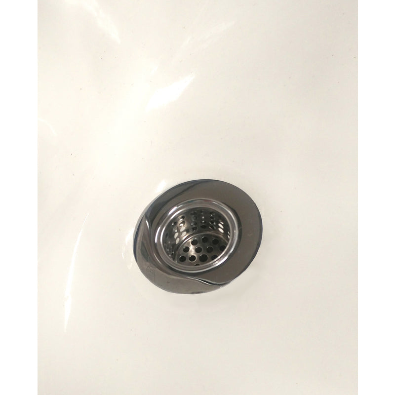 Plumb Pak 1 in. D Chrome-Plated Silver Stainless Steel Strainer Basket