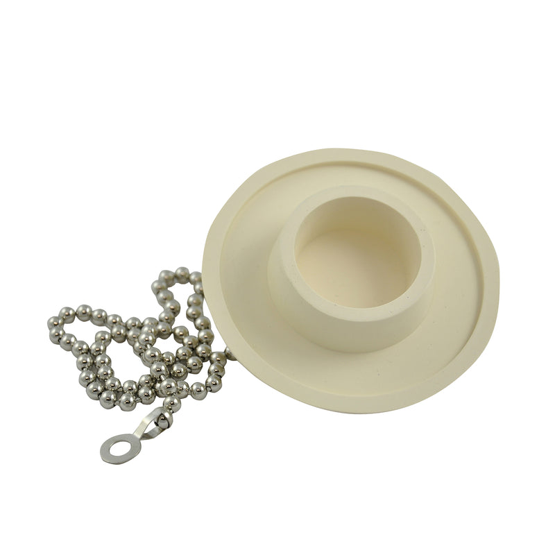 Danco 1-3/8 in. White Rubber Tub Stopper