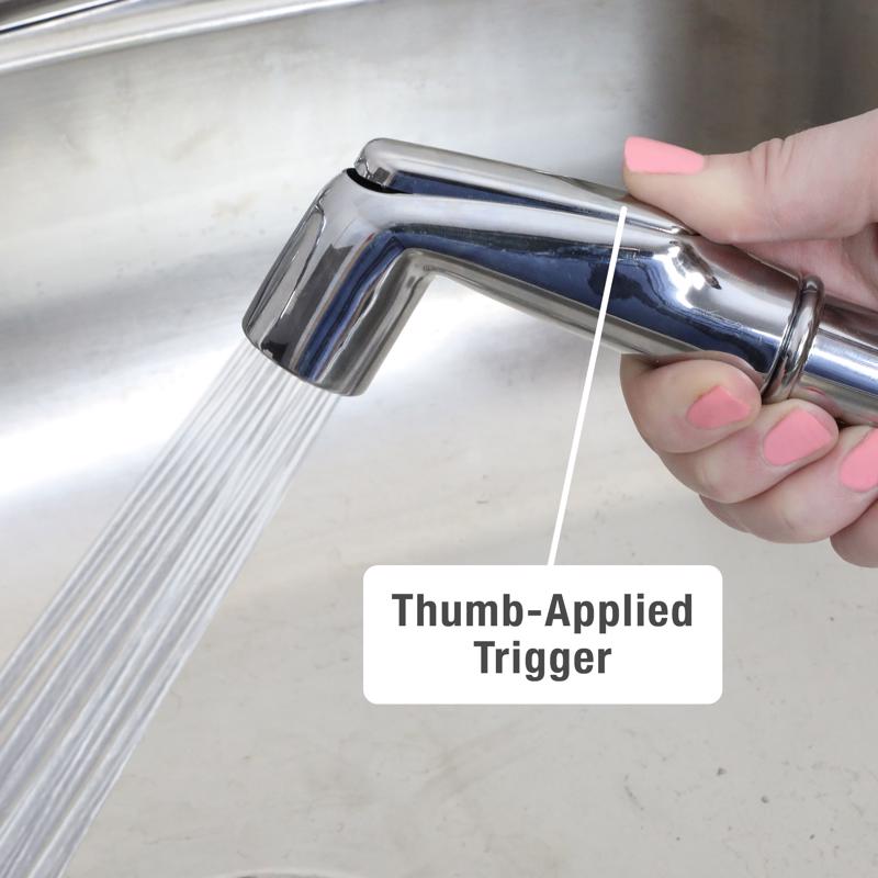 Danco For Universal Silver Chrome Kitchen Faucet Sprayer