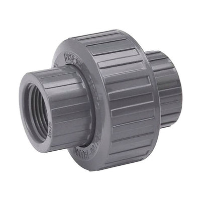 B&K ProLine Schedule 80 1/2 in. FPT each X 1/2 in. D Threaded PVC Union