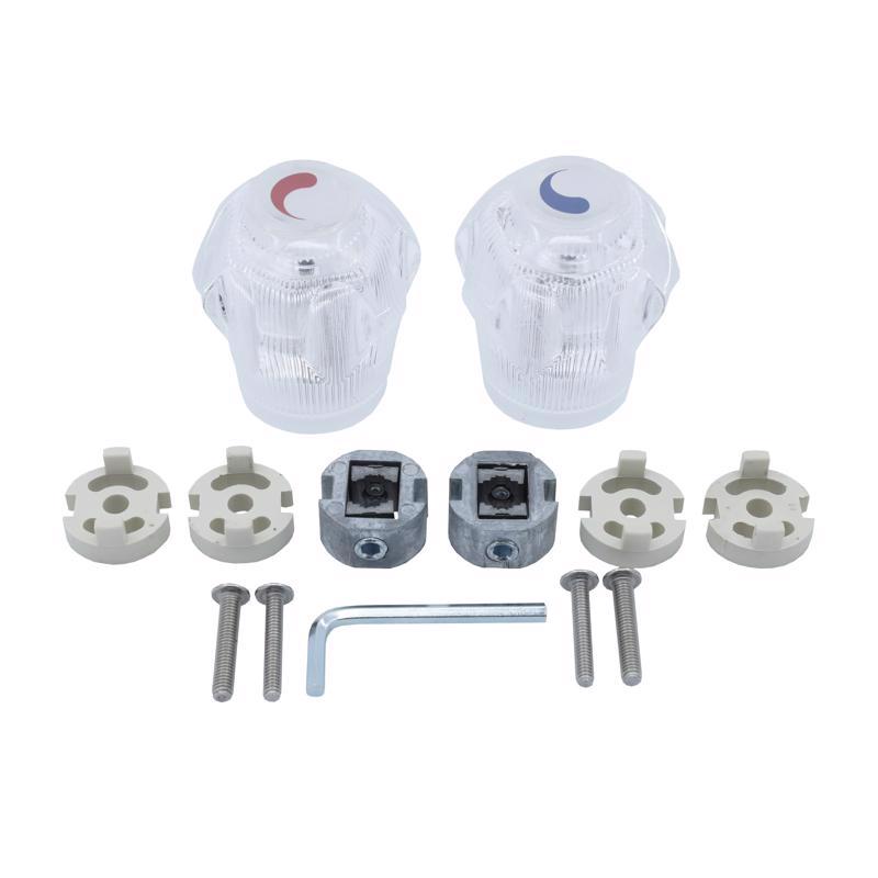 Danco For Universal Clear Bathroom and Kitchen Faucet Handles