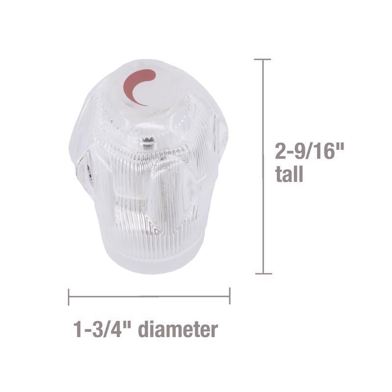 Danco For Universal Clear Bathroom and Kitchen Faucet Handles