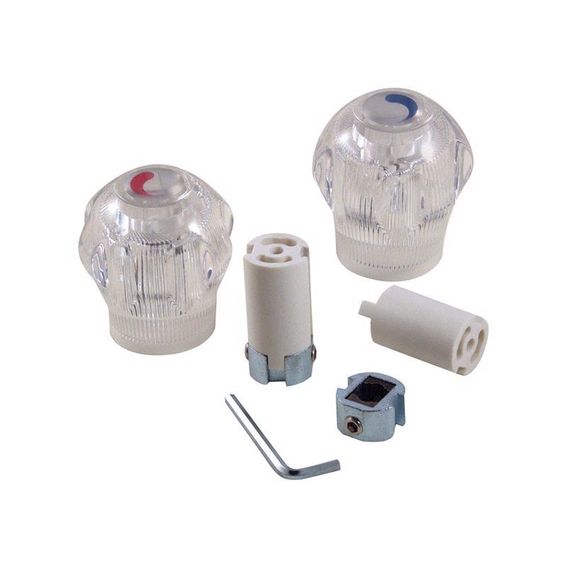 Danco For Universal Clear Bathroom, Tub and Shower Faucet Handles