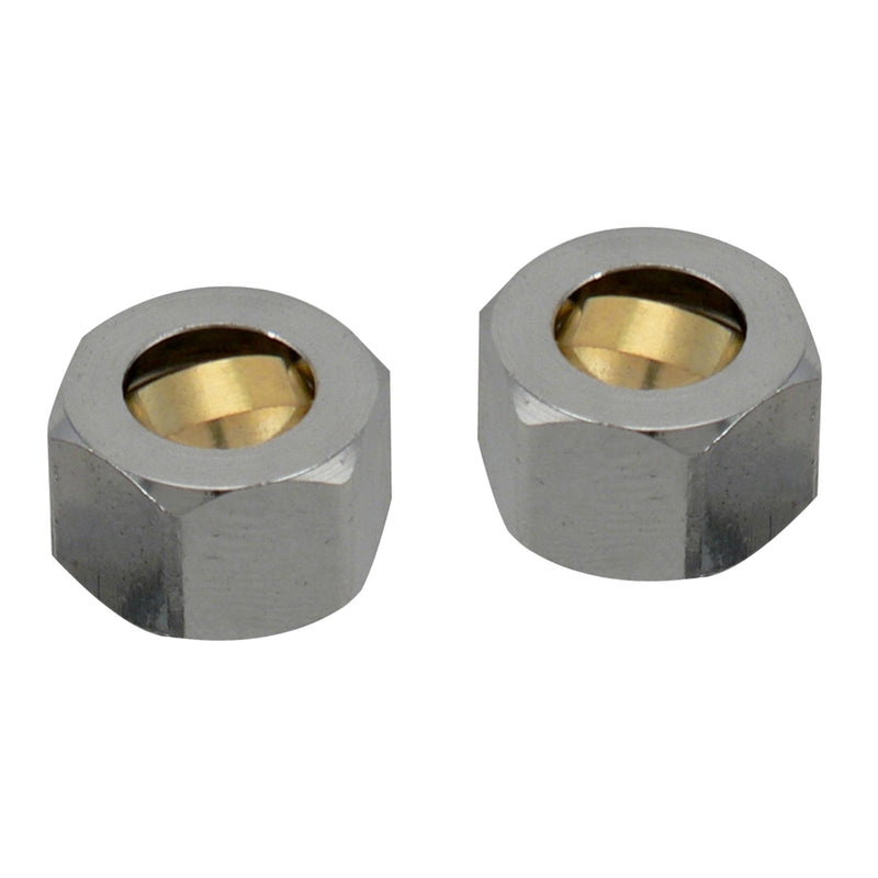 Plumb Pak 3/8 in. Compression in. Brass Coupling Nut
