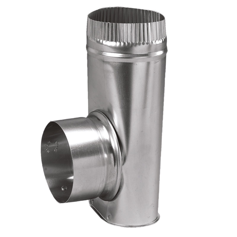 Deflect-O Jordan 5 in. L X 4 in. D Silver Aluminum Offset Dryer Connector