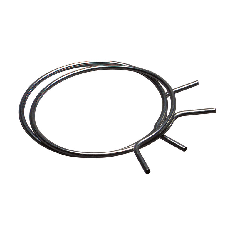 Deflect-O 4 in. D Silver Metal Adjustable Vent Clamp