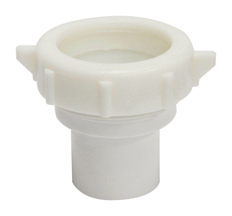 Plumb Pak 1-1/2 in. Slip X 1-1/4 in. D Slip Polypropylene Reducing Coupling