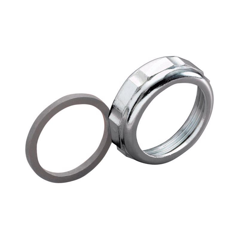 Plumb Pak Slip Joint Nut For Universal 1-1/4 x 1-1/4 in. Silver Diecast