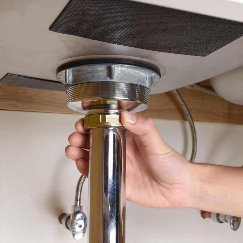 Plumb Pak 1.5 in. D X 12 in. L Brass Sink Tailpiece
