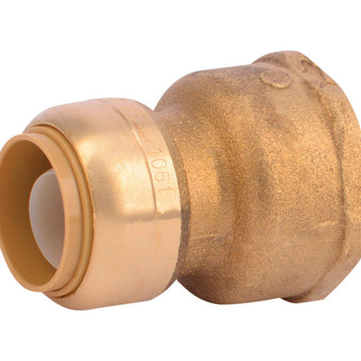 SharkBite Push to Connect 3/4 in. PTC in. X 1 in. D FPT Brass Connector