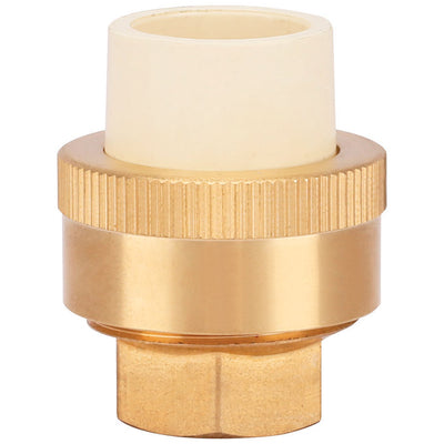 Homewerks Schedule 40 1/2 in. Compression X 1/2 in. D FIP CPVC/Brass Adapter