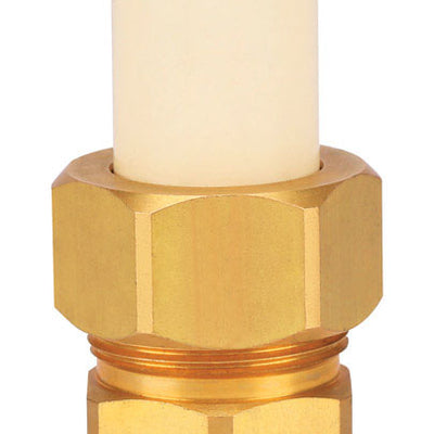 Homewerks Schedule 40 3/4 in. Compression X 3/4 in. D FPT CPVC/Brass Adapter Coupling