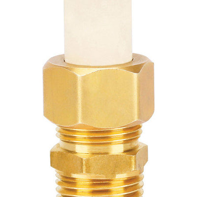 Homewerks Schedule 40 1/2 in. Compression X 1/2 in. D MPT CPVC/Brass Adapter Coupling