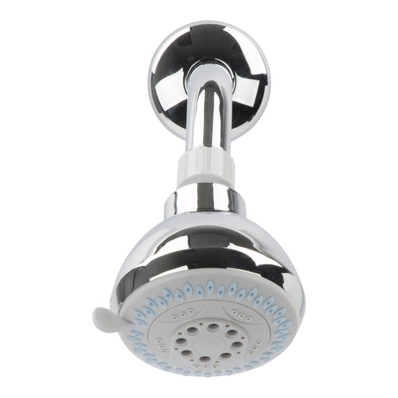 Oakbrook Collection Chrome PVC 3 settings Wallmount Showerhead 1.8 gpm