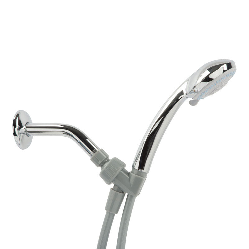 Oakbrook Collection Chrome PVC 3 settings Handheld Showerhead 1.8 gpm