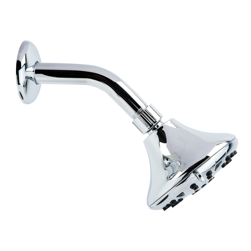 Oakbrook Collection Chrome PVC 5 settings Wallmount Showerhead 1.8 gpm