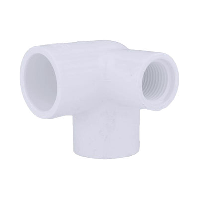 Charlotte Pipe Schedule 40 3/4 in. Slip X 3/4 in. D Slip PVC Side Outlet Elbow