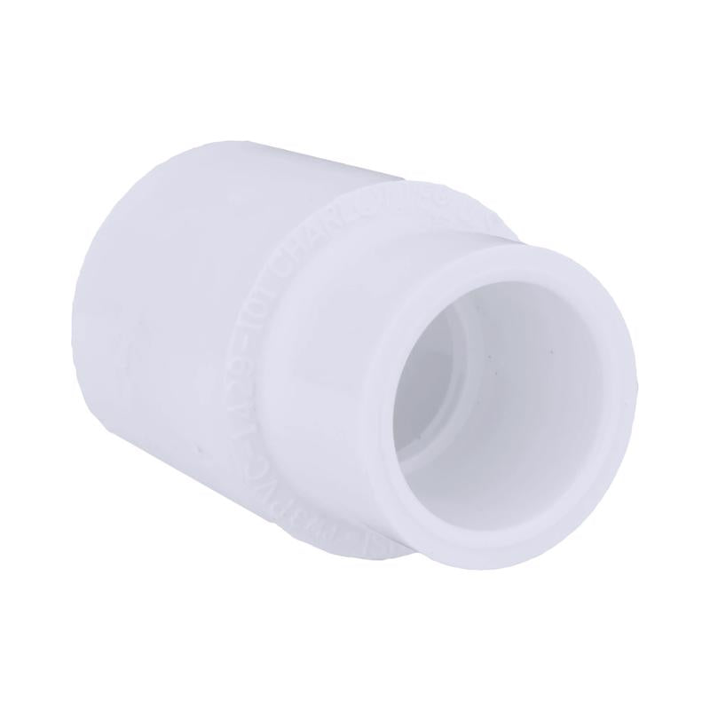 Charlotte Pipe Schedule 40 3/4 in. Slip X 1/2 in. D Slip PVC Coupling