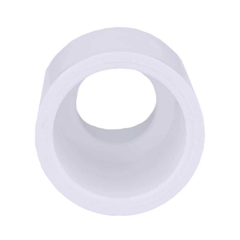 Charlotte Pipe Schedule 40 3/4 in. Slip X 1/2 in. D Slip PVC Coupling