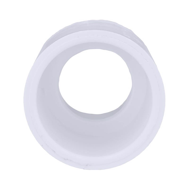 Charlotte Pipe Schedule 40 1 in. Slip X 3/4 in. D Slip PVC Coupling