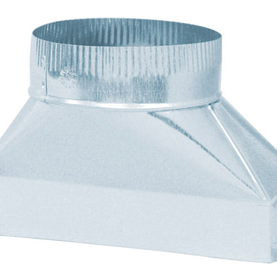 Deflect-O 5 in. D X 10 in. L Galvanized Steel Duct