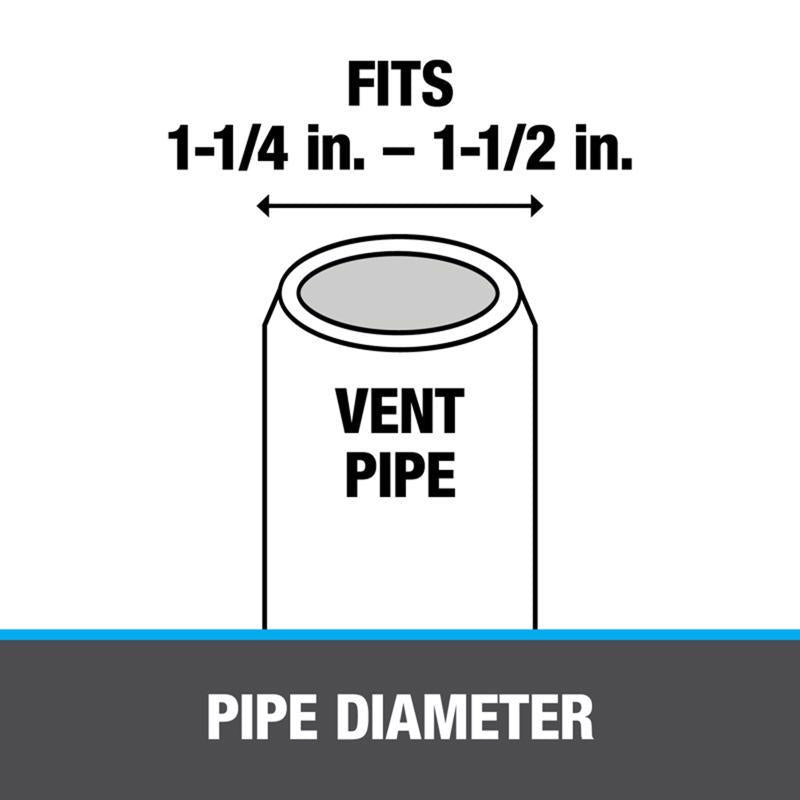 Oatey 1-1/4 in. Push each X 1-1/2 in. D Insert Plastic Insert Adapter