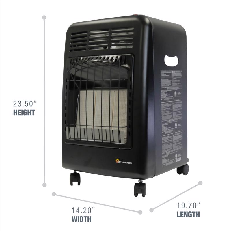 Mr. Heater 450 sq ft Propane Patio Heater 18000 BTU