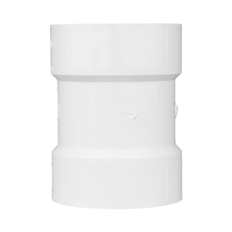Charlotte Pipe Schedule 40 4 in. Hub X 4 in. D Hub PVC Sanitary Tee