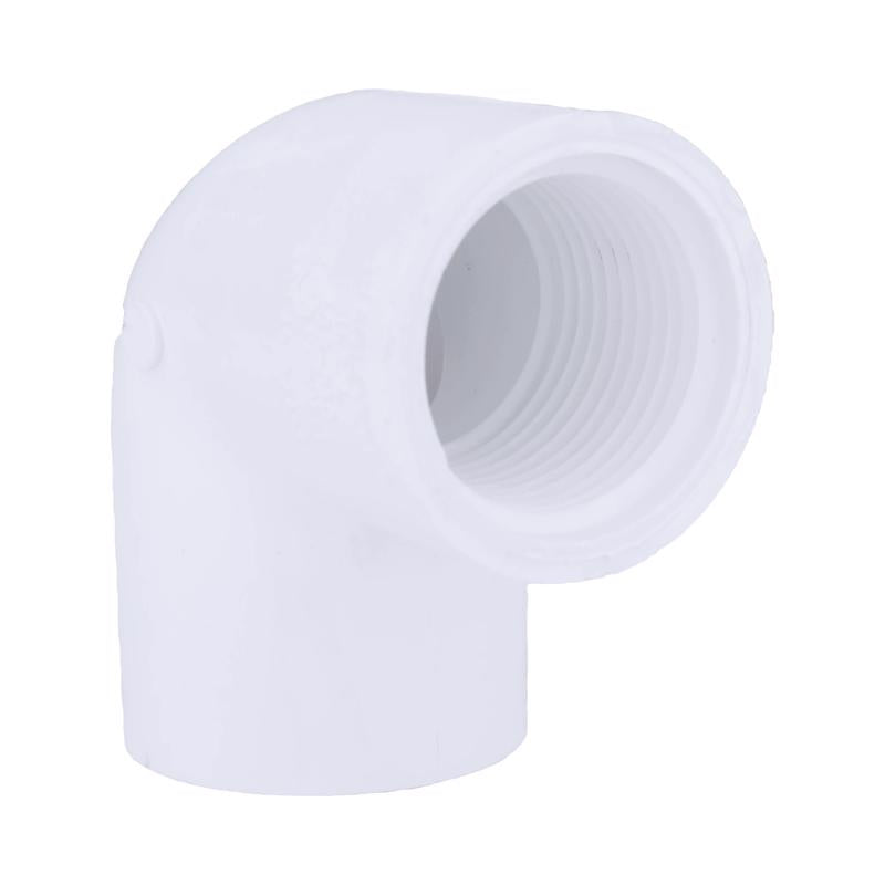 Charlotte Pipe Schedule 40 1-1/4 in. FPT X 1-1/4 in. D FPT PVC Elbow