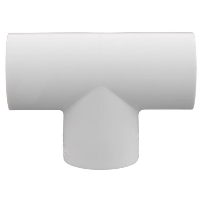 Charlotte Pipe Schedule 40 1 in. Slip X 1 in. D Slip PVC Tee