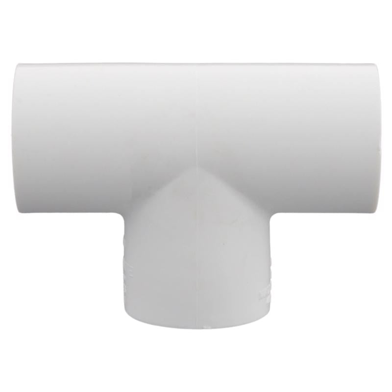 Charlotte Pipe Schedule 40 1 in. Slip X 1 in. D Slip PVC Tee