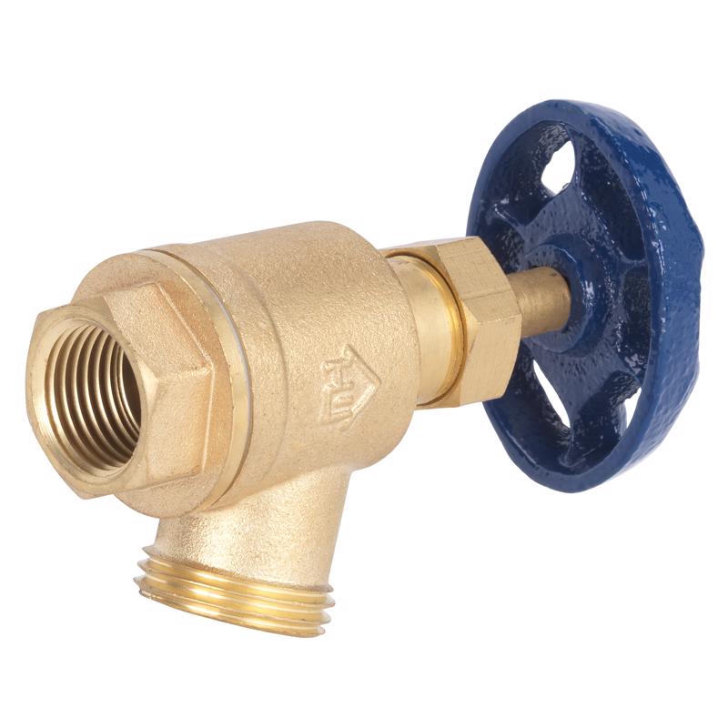 Homewerks 1 in. FIP X 3/4 in. MHT Brass Garden Valve