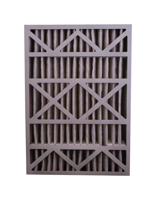 BestAir 25 in. W X 16 in. H X 2 in. 8 MERV Pleated Air Filter