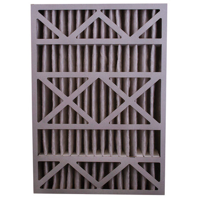 BestAir 25 in. W X 16 in. H X 2 in. 8 MERV Pleated Air Filter