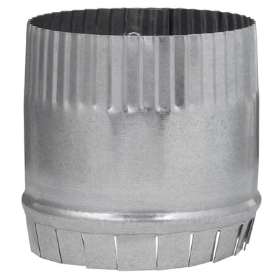 Imperial 4 in. D 30 Ga. Galvanized Steel Round Starting Collar