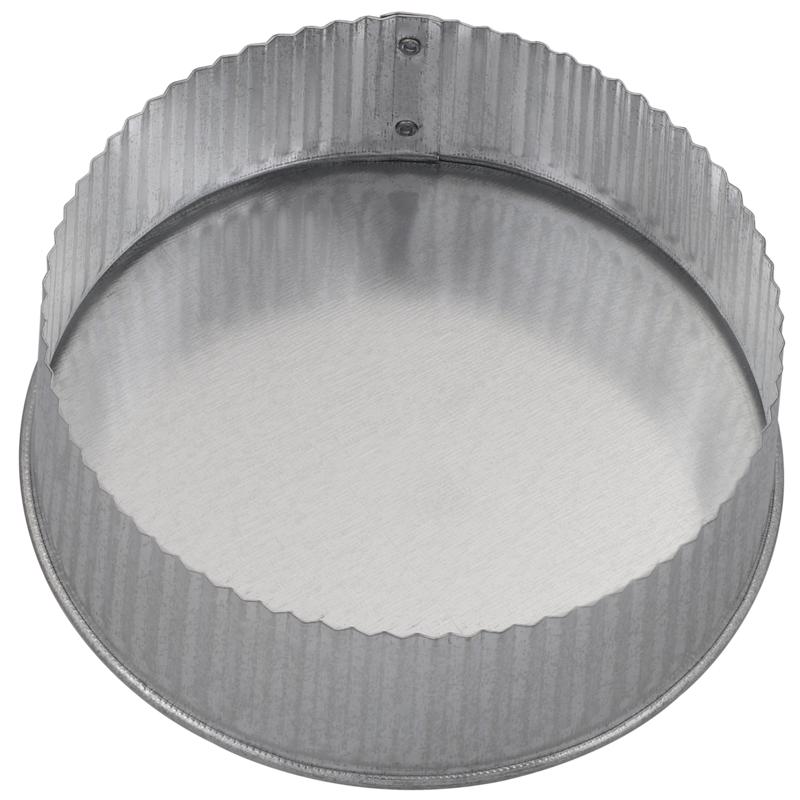 Imperial 5 in. D Galvanized Steel Crimped Pipe End Cap