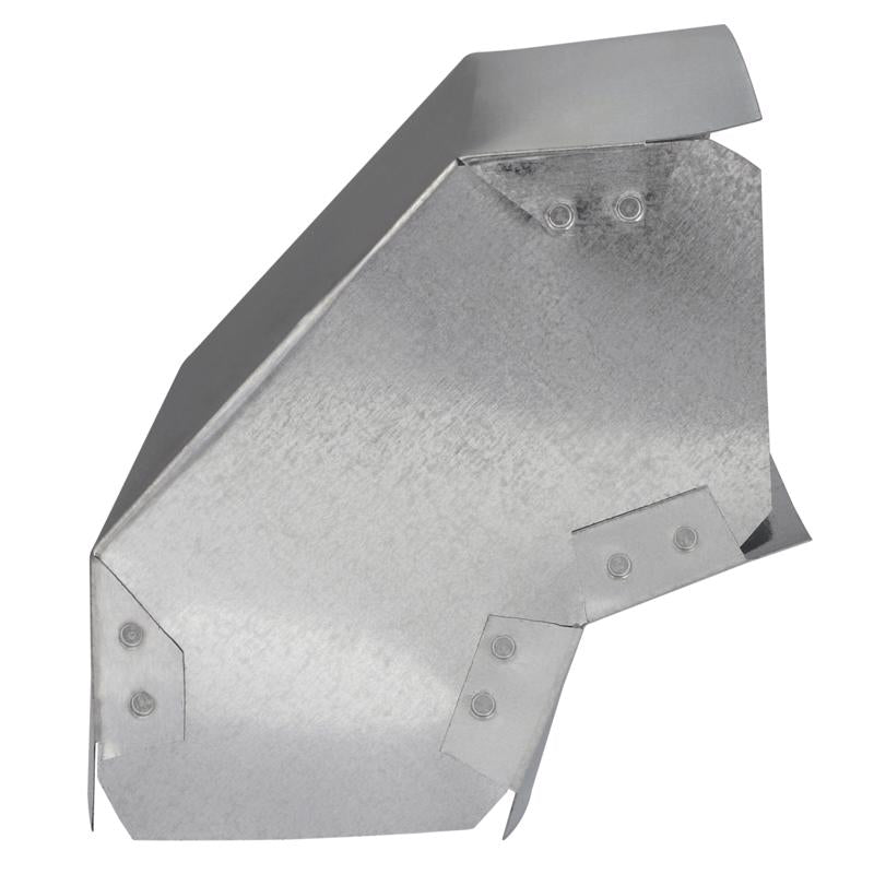 Imperial 3-1/4 in. D X 3-1/4 in. D 90 deg Galvanized Steel Wall Stack Elbow
