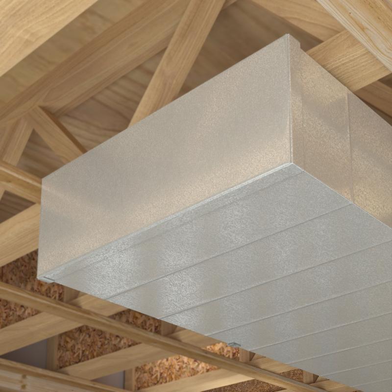 Imperial Galvanized Steel Stack End Cap