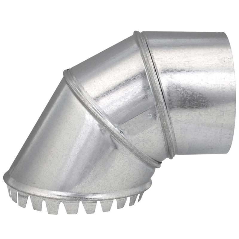 Imperial 6 in. D Galvanized Steel Stove Pipe Top Take-Off