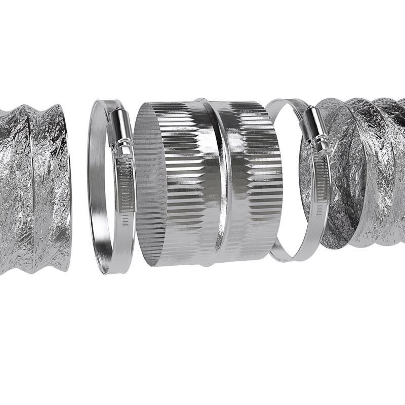 Imperial 4 in. D Galvanized Steel Duct Adapter