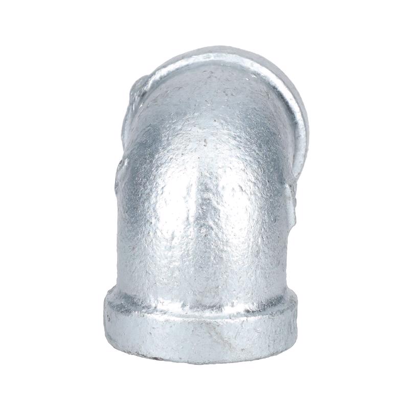 STZ Industries 3/8 in. FIP each X 3/8 in. D FIP Galvanized Malleable Iron 90 Degree Elbow