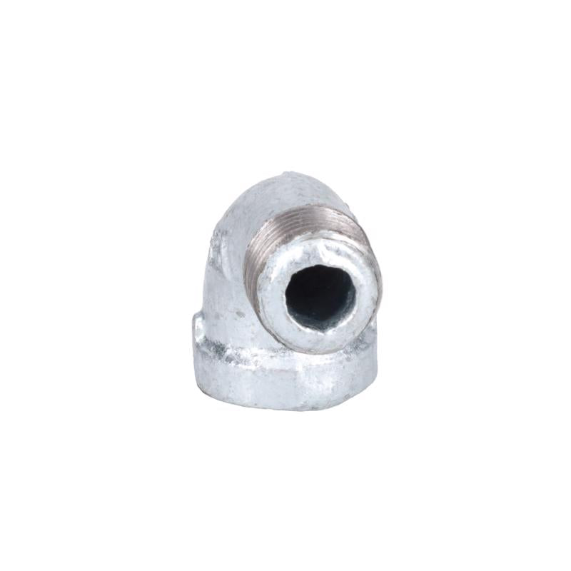 STZ Industries 3/8 in. FIP each X 3/8 in. D MIP Galvanized Malleable Iron 90 Degree Street Elbow