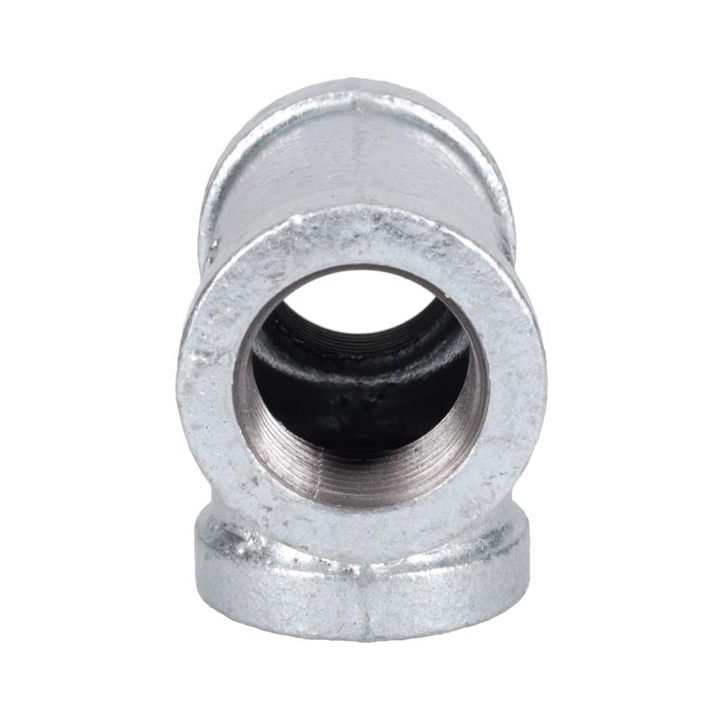 STZ Industries 3/4 in. FIP each X 3/4 in. D FIP 3/4 in. D FIP Galvanized Malleable Iron Tee