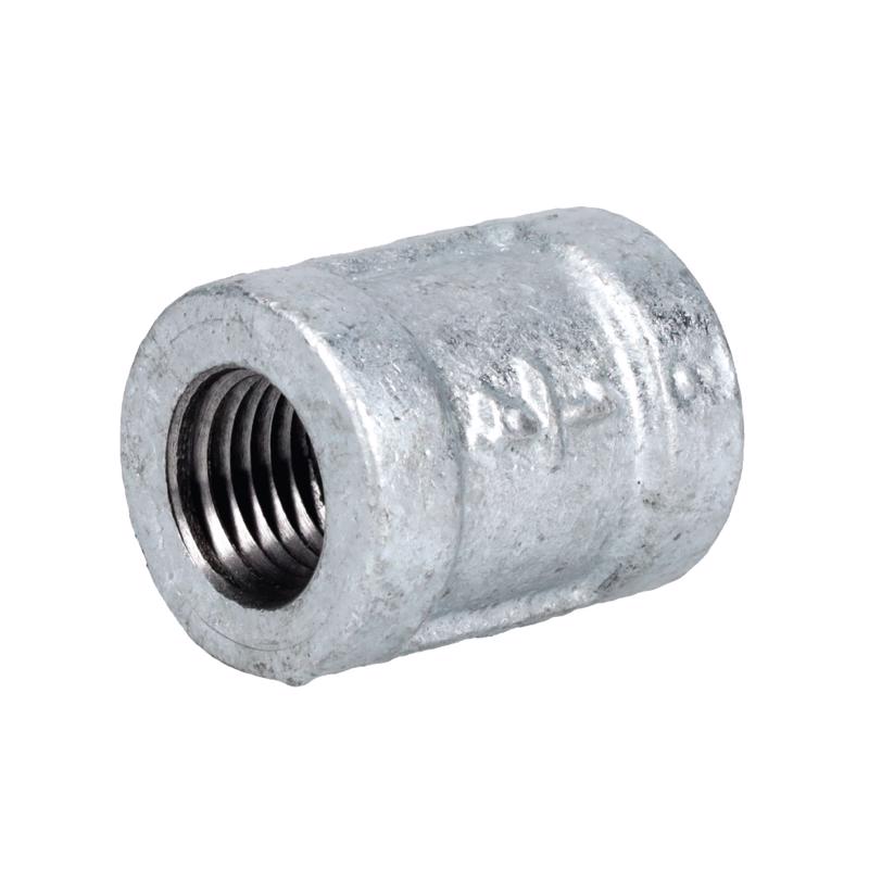STZ Industries 1/4 in. FIP each X 1/4 in. D FIP Galvanized Malleable Iron Coupling