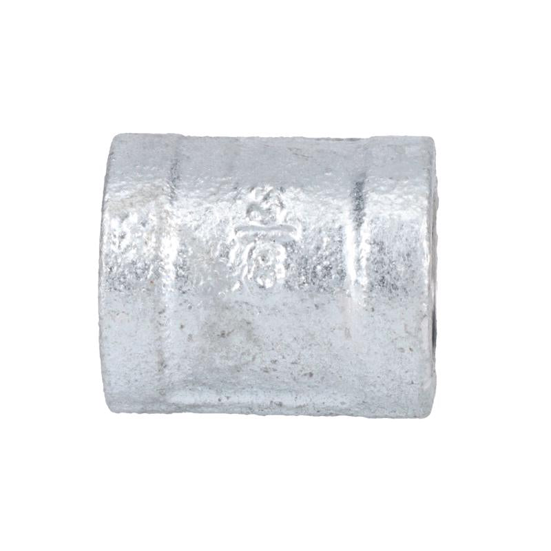 STZ Industries 3/8 in. FIP each X 3/8 in. D FIP Galvanized Malleable Iron Coupling
