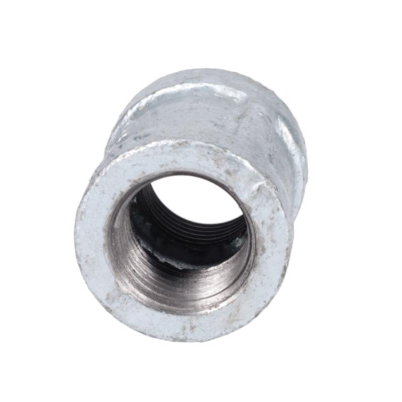 STZ Industries 1/2 in. FIP each X 1/2 in. D FIP Galvanized Malleable Iron Coupling