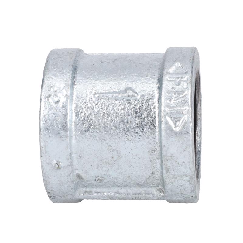 STZ Industries 1 in. FIP each X 1 in. D FIP Galvanized Malleable Iron Coupling