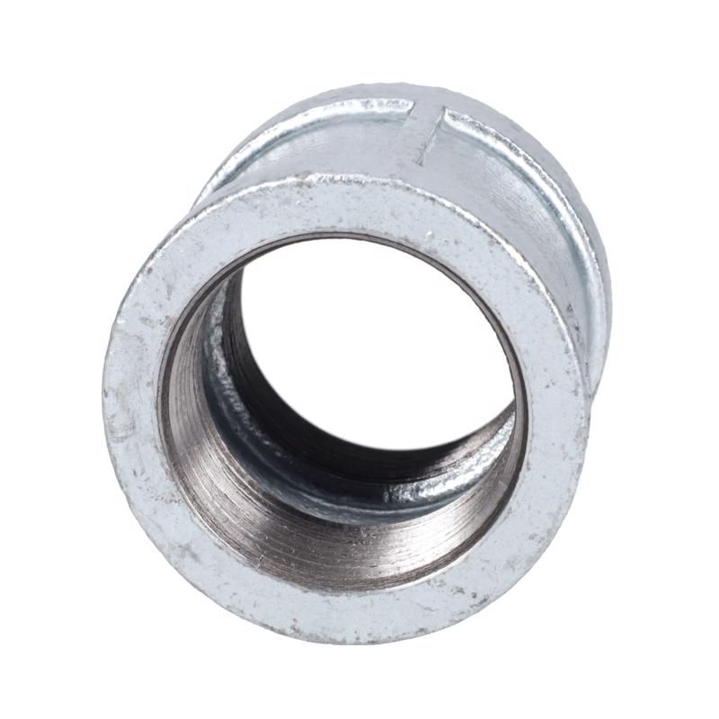 STZ Industries 1-1/4 in. FIP each X 1-1/4 in. D FIP Galvanized Malleable Iron Coupling